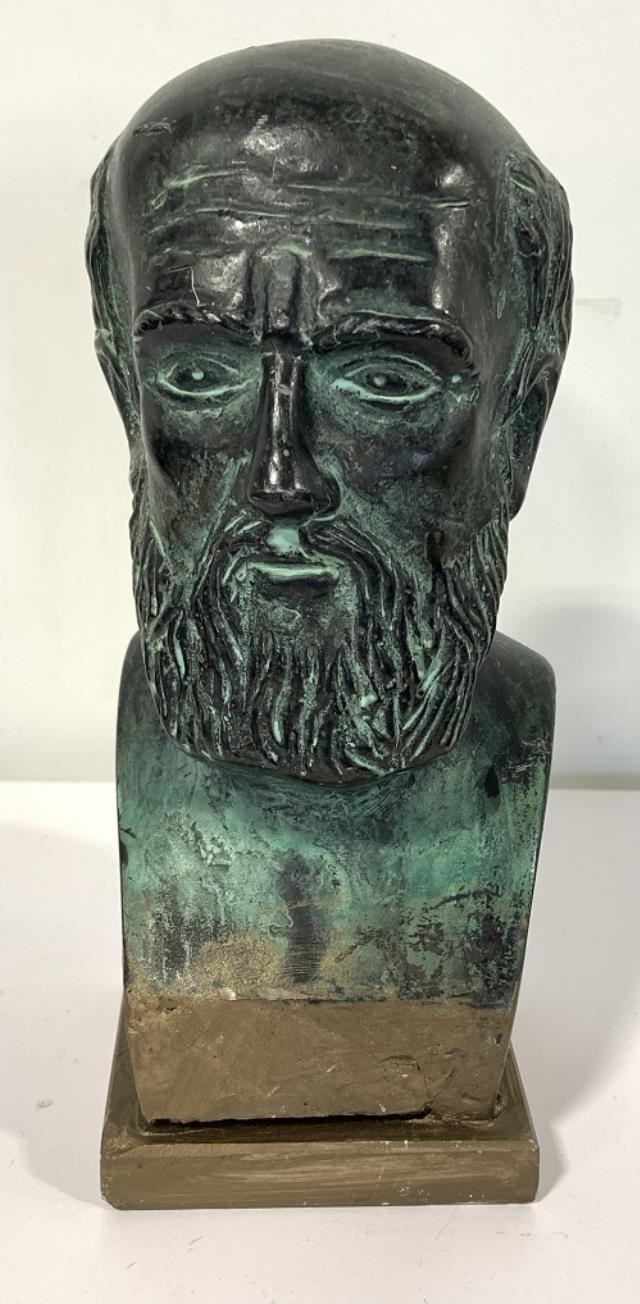 BUST-METAL MAN WITH BEARD