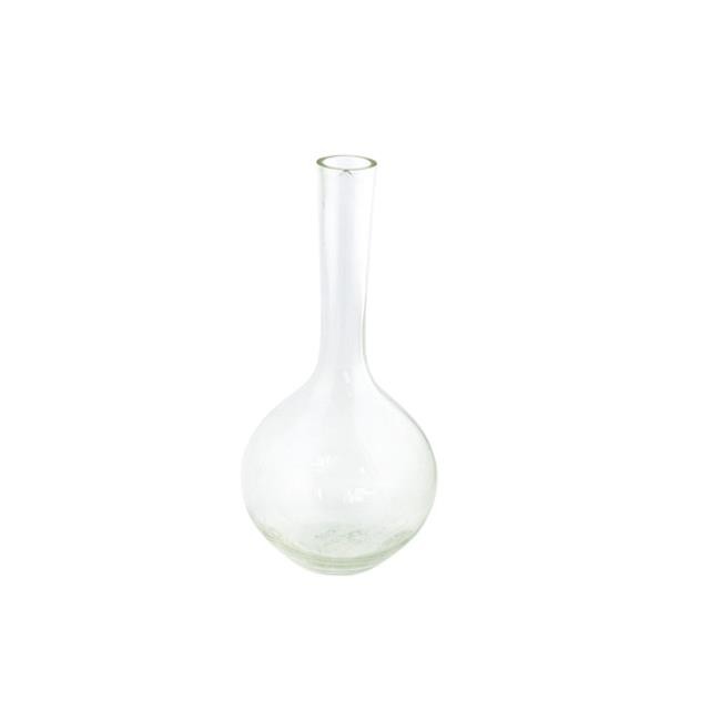 VASE-Clear Glass Bud Vase