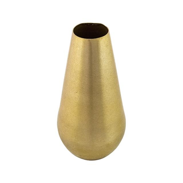 VASE-Gold Metal Tear Drop