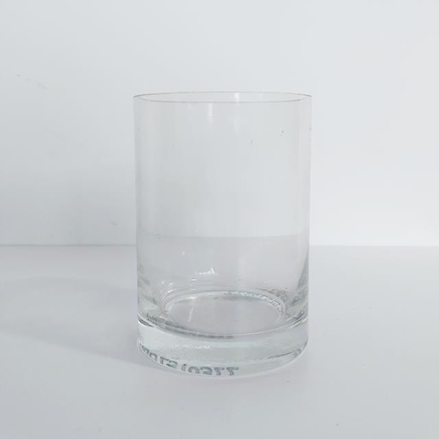 VASE-CLEAR GLASS CYLINDER