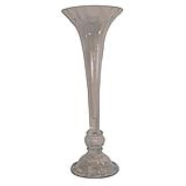 Petit Paris Vase Fluted clear