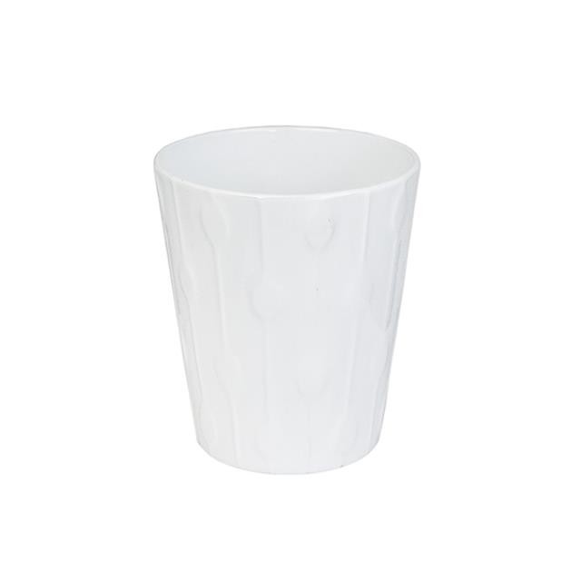 VASE-White Matte Ceramic