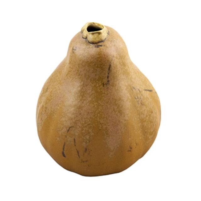 VASE-BROWN GOURD-CERAMIC