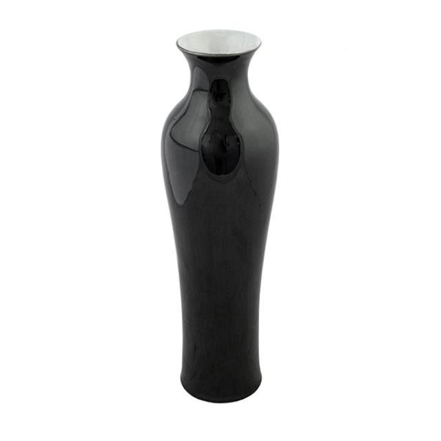 VASE-12.5H-IMPERIAL BLACK