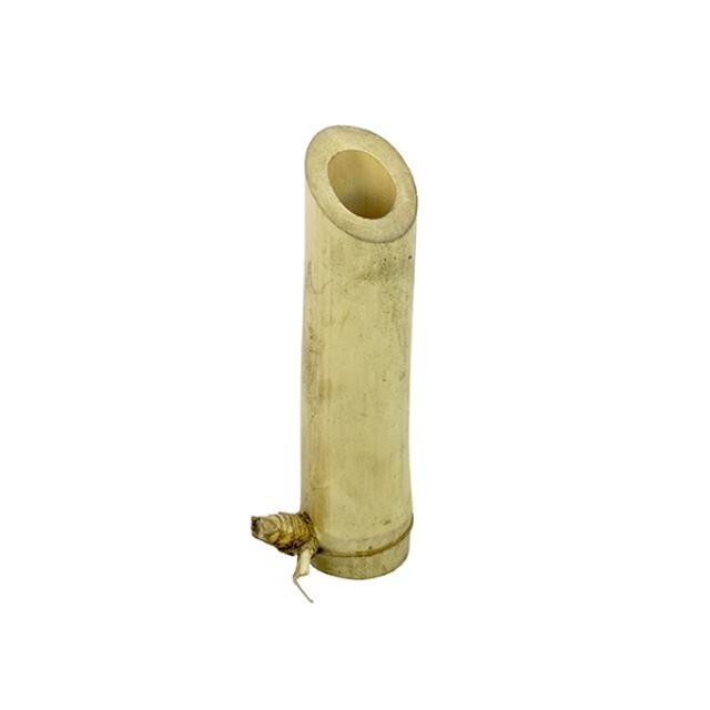 VASE-Single Bamboo Vase-Slanted Top