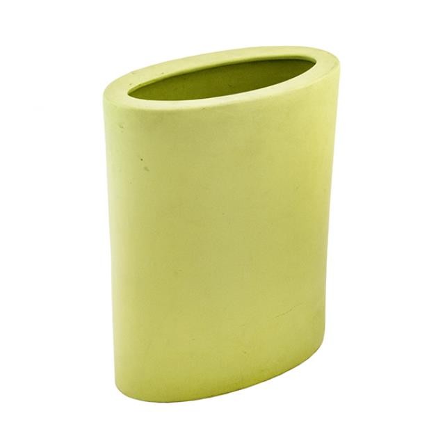 VASE-LIME-OVAL
