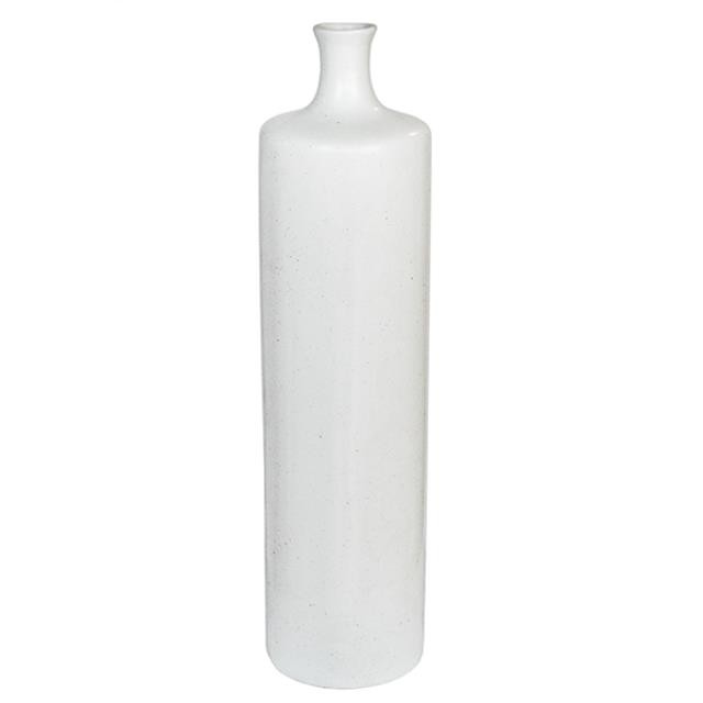 VASE-18H-WHITE-GLAZED