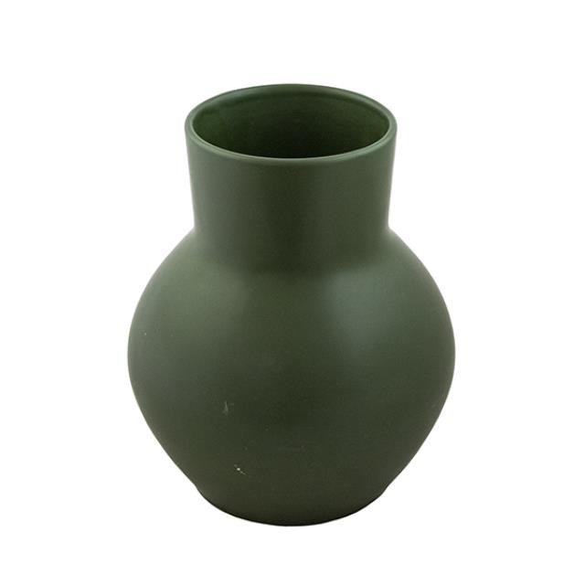 VASE-Dark Green Ceramic