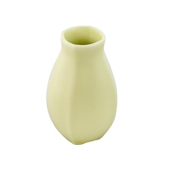 VASE- Yellow Pastel- Cornered