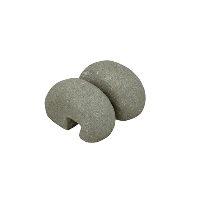 BOOKEND-Raw Granite-Upside Down "U"