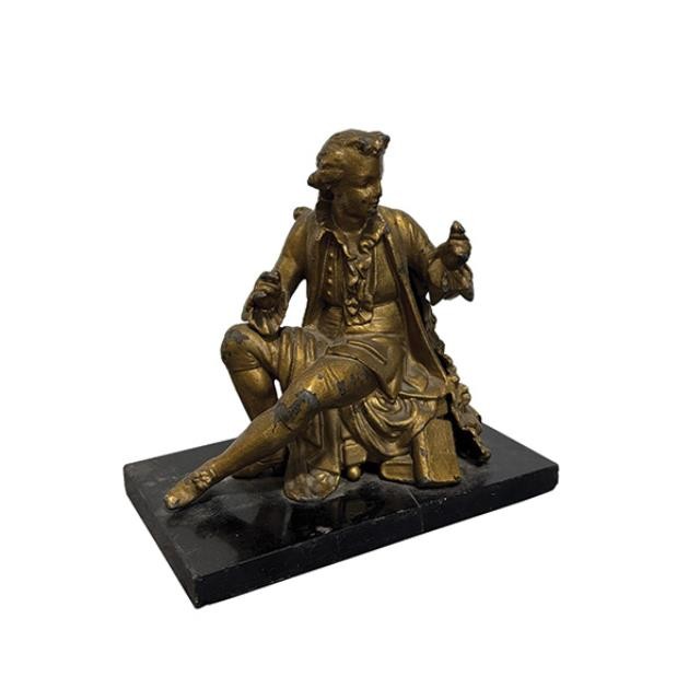 STATUE-YOUNG SHAKESPARE 7"BRONZE FIN