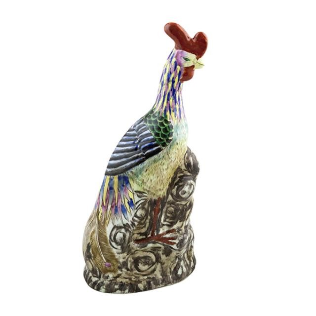 STATUE-PR-15H-PEACOCK-PORCELAI