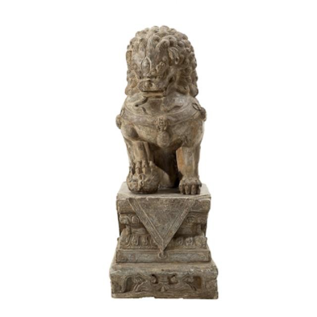 STATUE-PR-65H-ASIAN FOO DOG