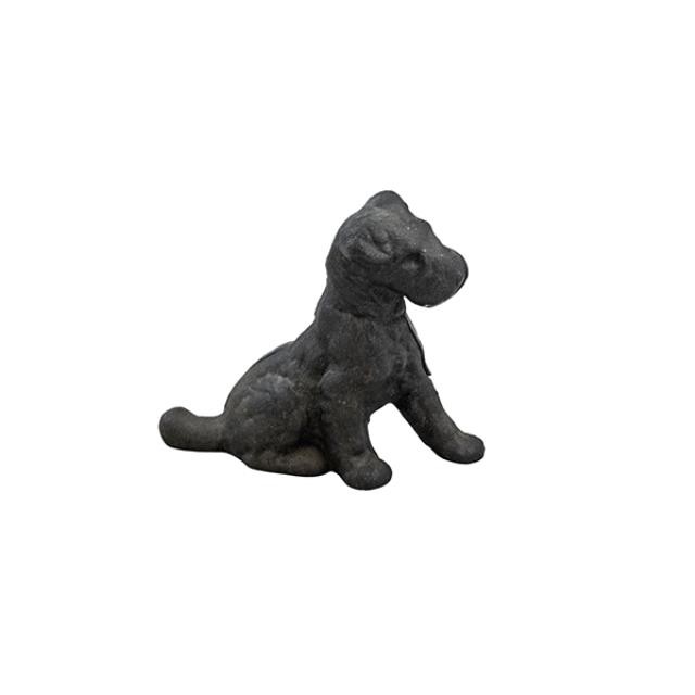 Bank-Small Black Terrior Dog-Cast Iron Bank