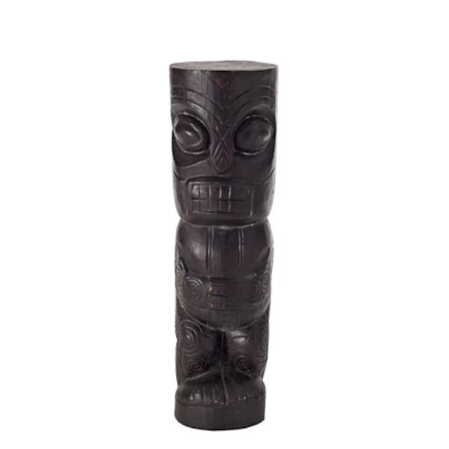 TOTEM-BLK CARVED-39" HIGH-SETO