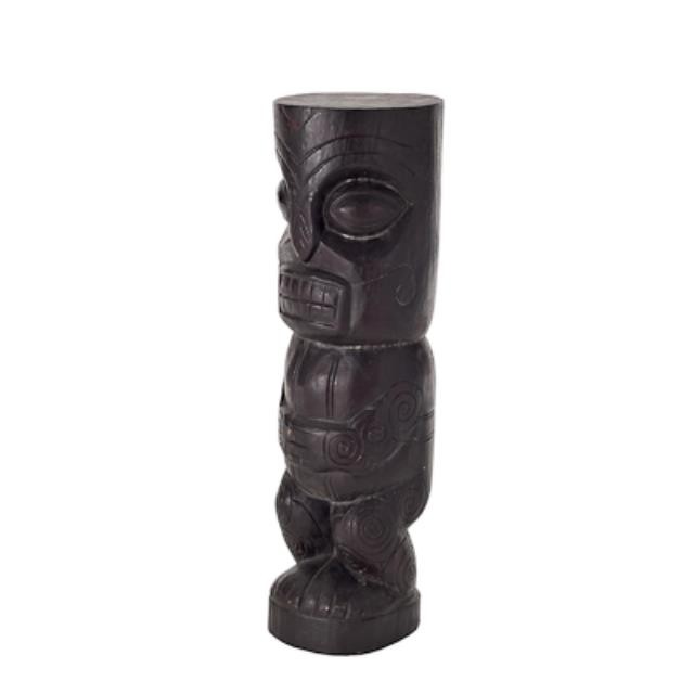 TOTEM-BLK CARVED-39" HIGH-SETO