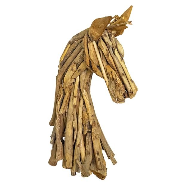 SCULPTURE-Driftwood Horse Head