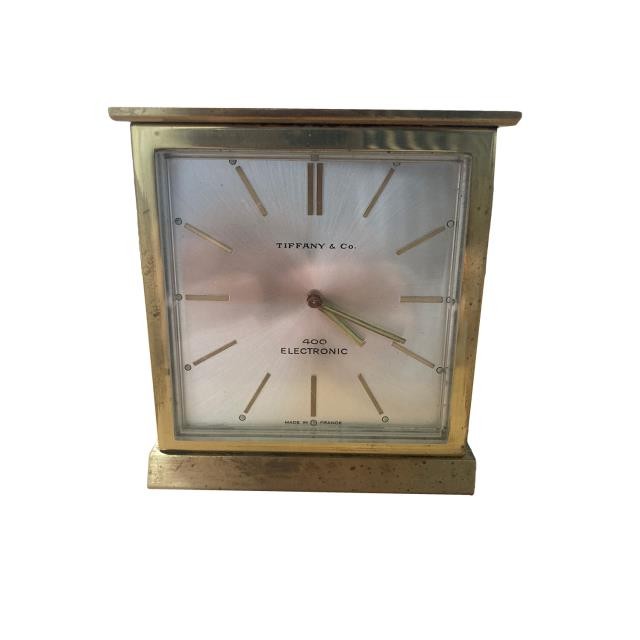 CLOCK-TBL TIFFANY BRASS