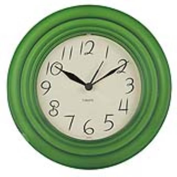 CLOCK-WALL-RIPPLE-ASSORTED