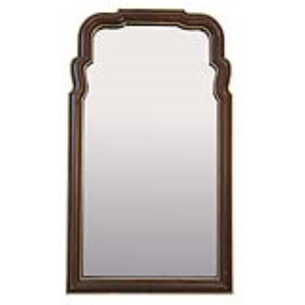 MIRROR-41X24"MAHOGANY W/GILDED