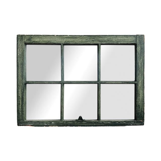 MIRROR-WALL WINDOW PANE/GREEN
