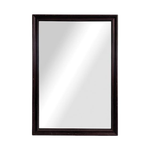 MIRROR-WALL 28X40 MAHOGANY BUR