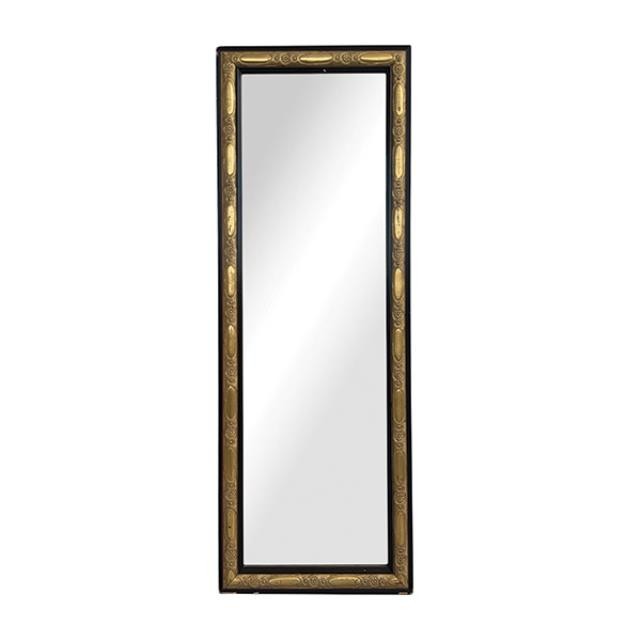 MIRROR-WALL 12X35 BLK W/GOLD O