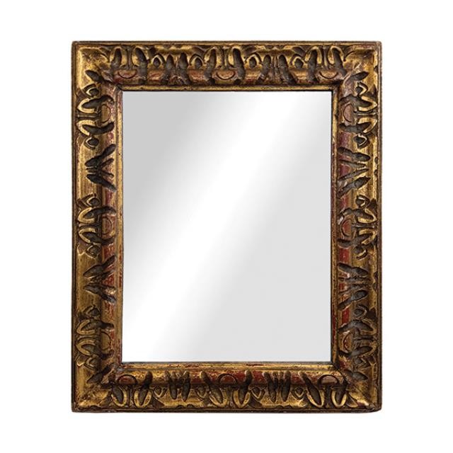 MIRROR-WALL GILT CARVED 19X24