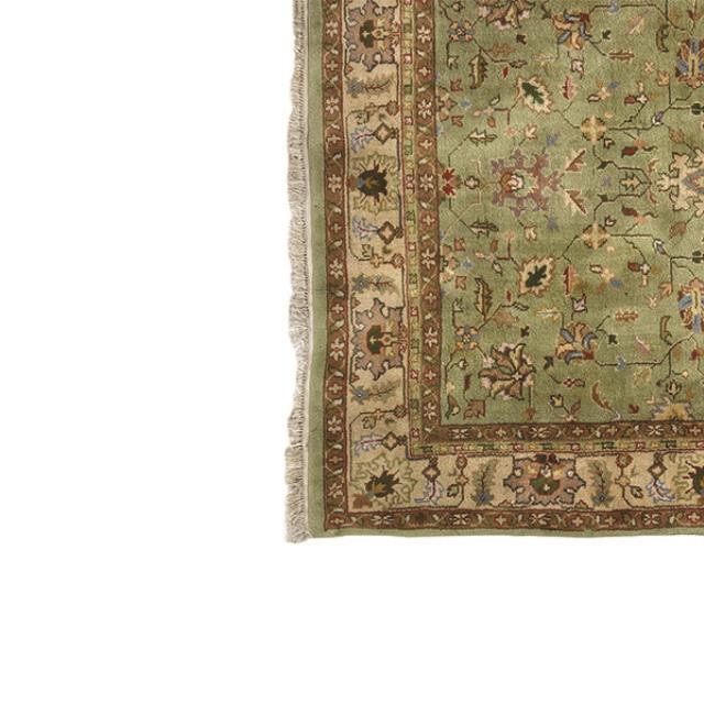 RUG-6X9 LIGHT GR W/PNK/WHITE