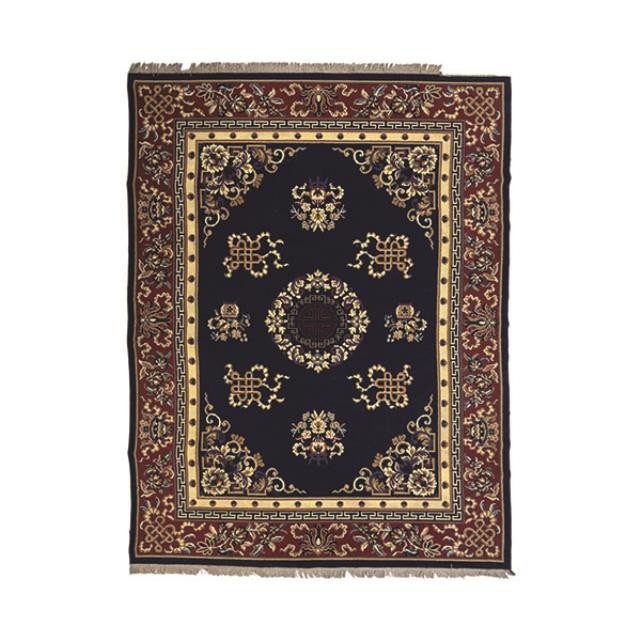 RUG-8'X12'DRK BL.ORIENT.