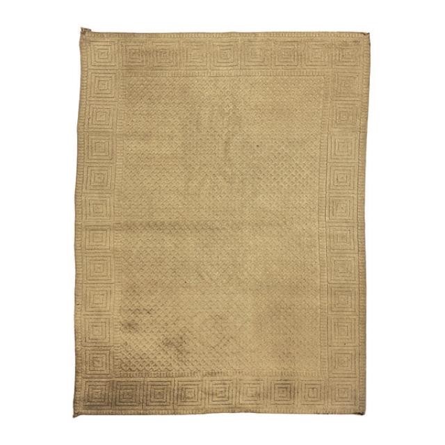 RUG-8X10-WORN-BEIGE BERBER GREEK KE