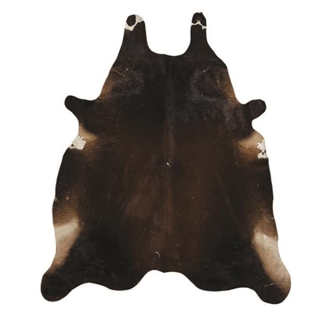 RUG-COWHIDE-BLK/WHT-7X8