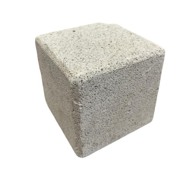 RISER-PLASTER CUBE PAPERWEIGHT