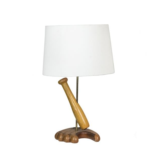 CHILDREN'S LAMP-Baseball Bat & Baseball Glove