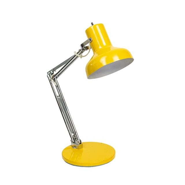 DESK LAMP-Yellow Anglepose Style