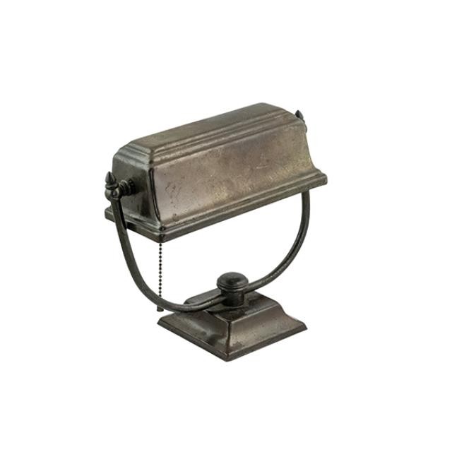 DESK LAMP-Vintage Metal W/Squared Shade