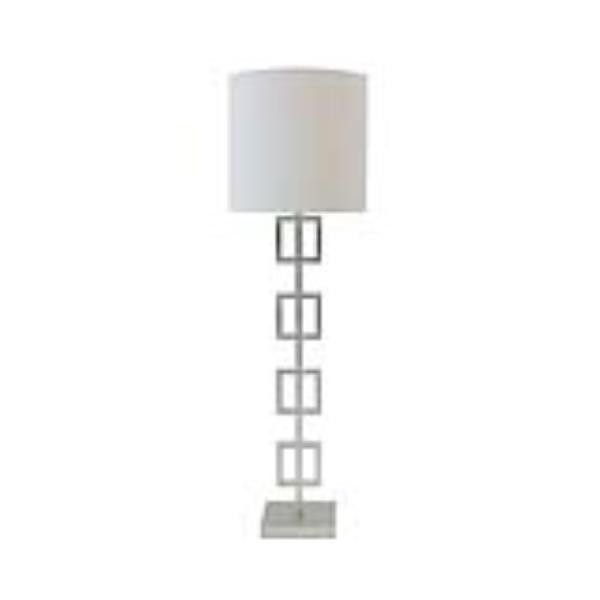 floor lamp squares silver