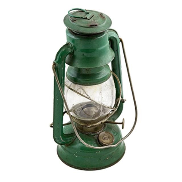 Green Kerosene Lantern