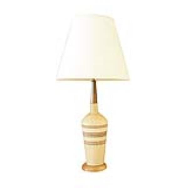 LAMP-TBL 36"TA/SA JUG W/ BEIGE