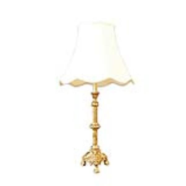 LAMP-TBL-PR-31H GLD BAROQUE CA