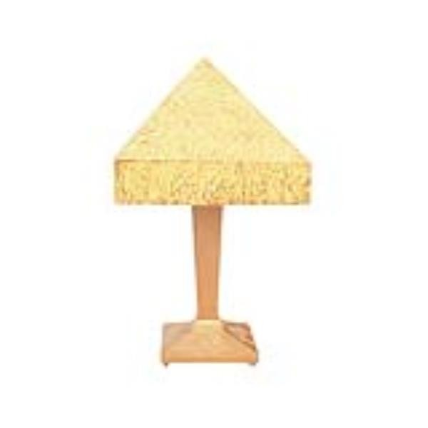 LAMP-TBL-24H HONY WD-AMBER MOL