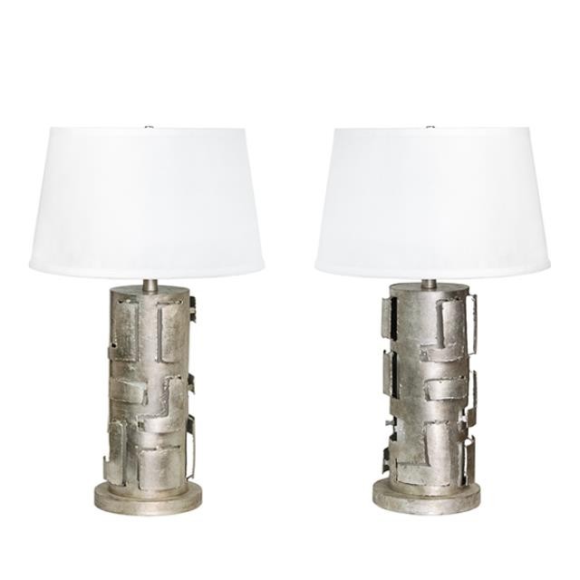 TABLE LAMP-Metal Industrial Cylinder