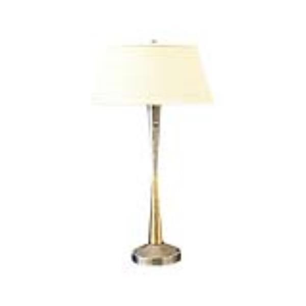 LAMP-TBL-PR-27H SLV/BRASS SATI