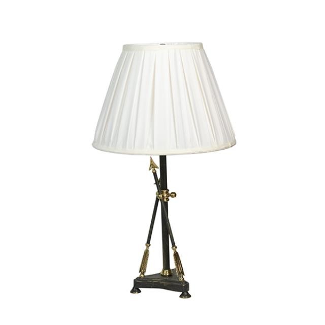 TABLE LAMP- BLACK ARROWS