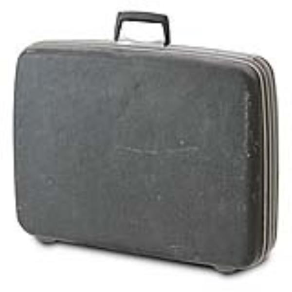 SUITCASE-BLACK SAMSONITE-CHROM