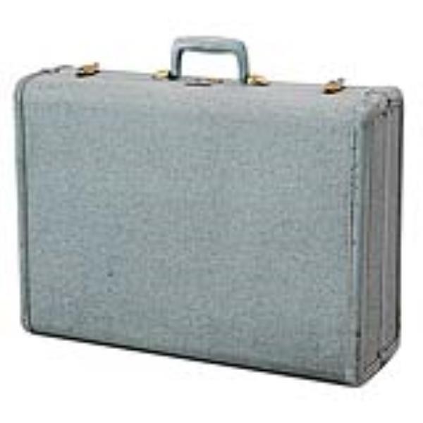 SUITCASE-LIGHT BLUE TWEED-SAMS