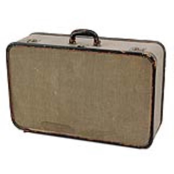 SUITCASE-BLACK/YELLOW TWEED-BL