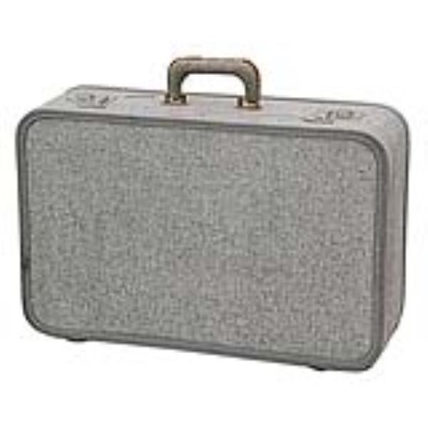 SUITCASE-GREY TWEED-GRAY TRIM