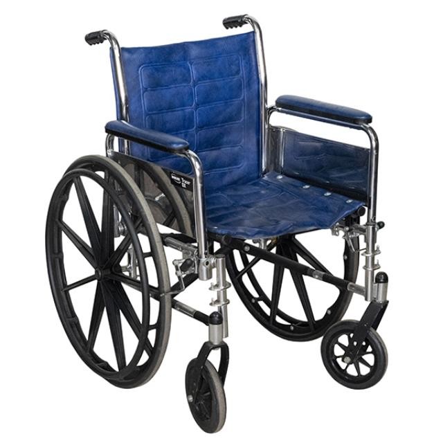 WHEELCHAIR- Blue Seat -"INVACARE"