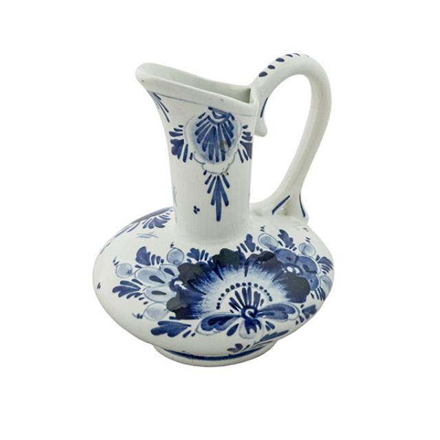 PITCHER-Dutch BLUE/White Floral